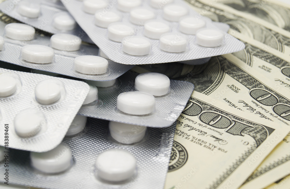 Pills and banknotes Pills and banknotes