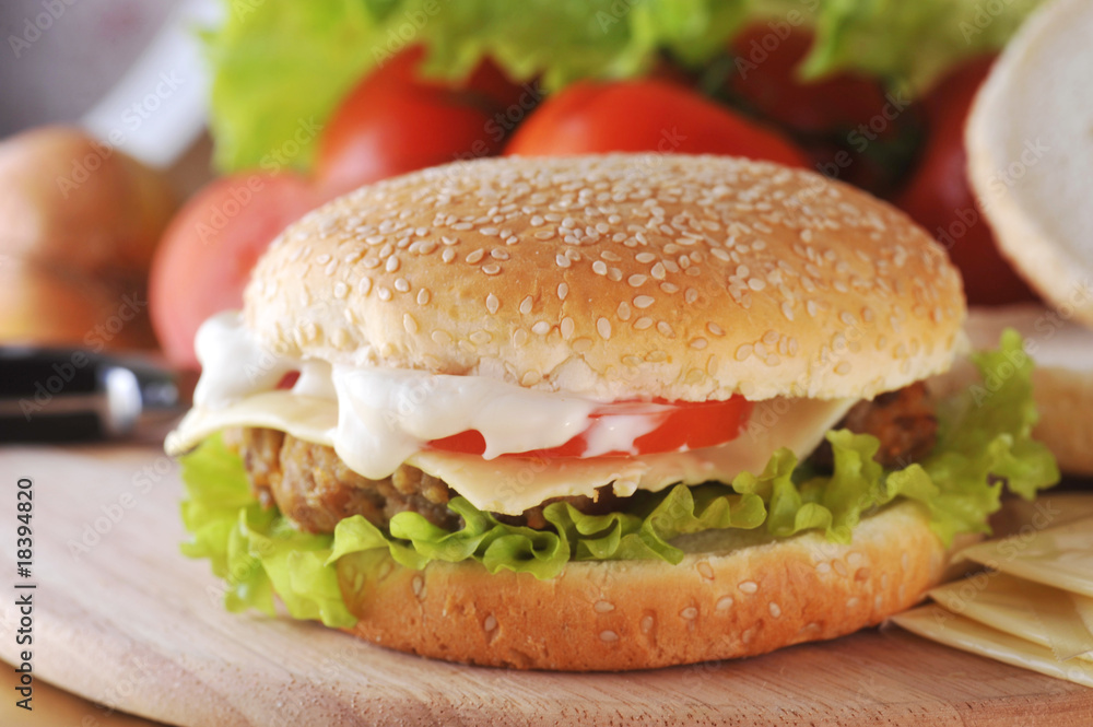 sandwich with cutlet sandwich with cutlet