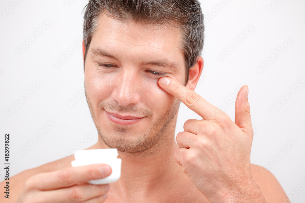 Obraz premium mann kosmetic