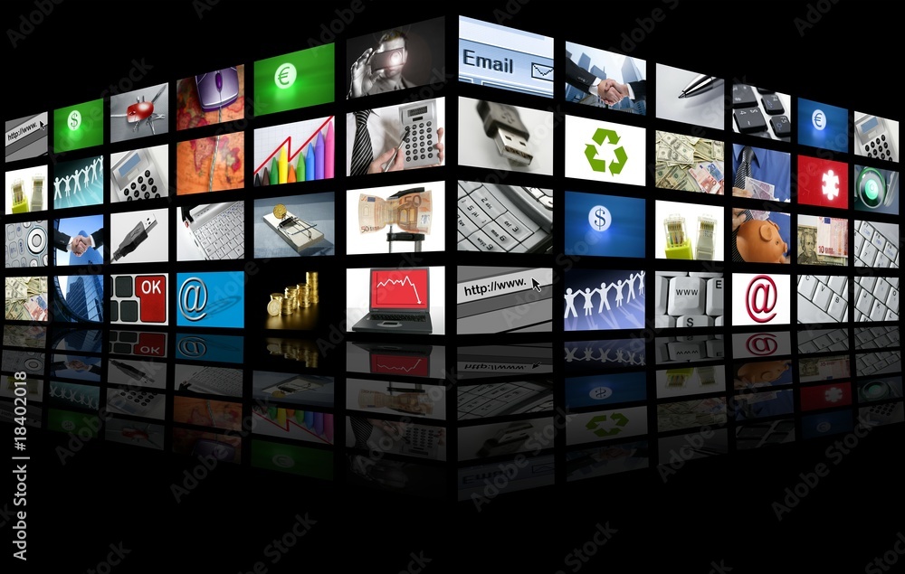 Big Panel of TV screen internet business Big Panel of TV screen internet business
