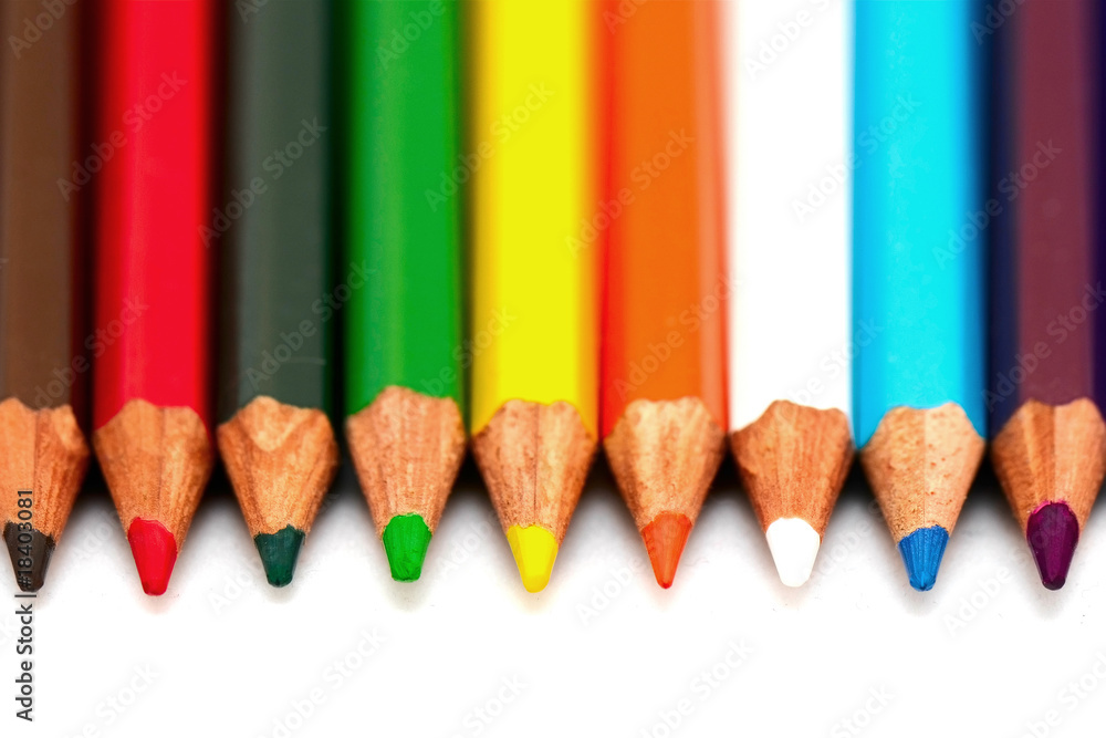 colored pencils