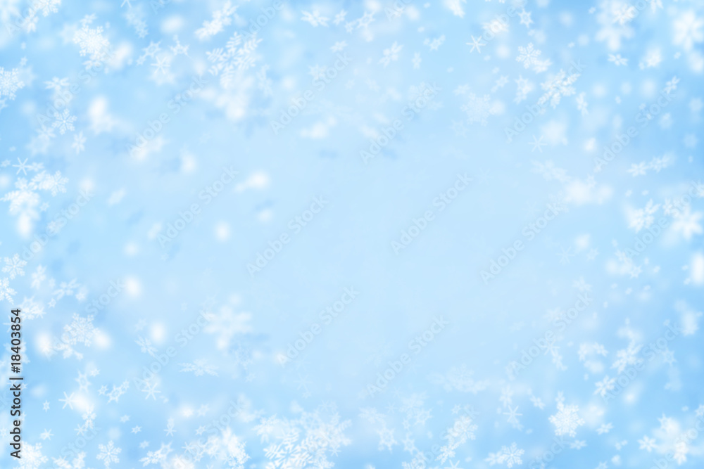 Fototapeta premium Winter background