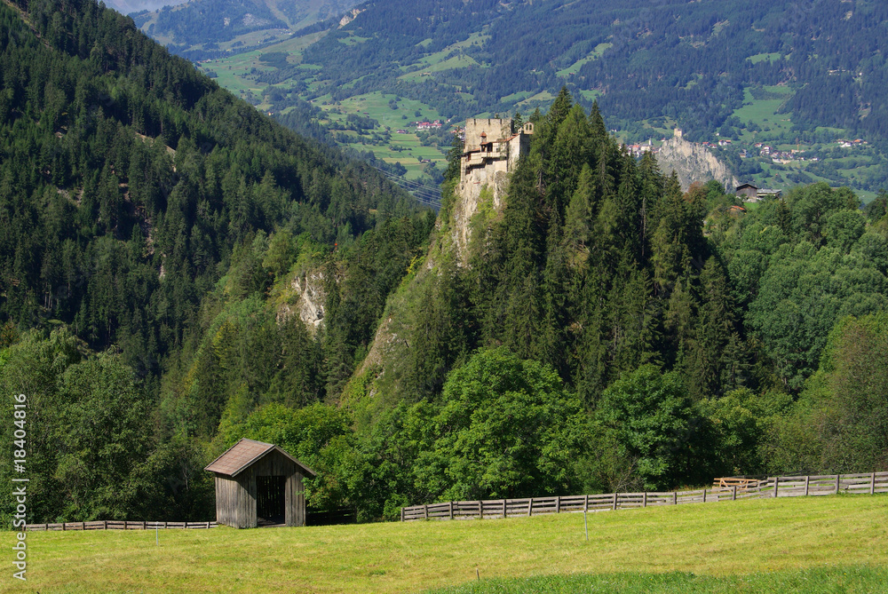 Obraz premium Kauns Burg Berneck - Kauns castle Berneck 05