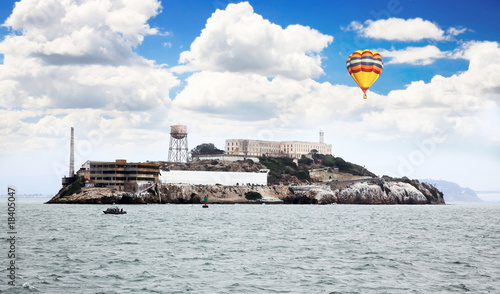 Famous Alcatraz Island in San Francisco
