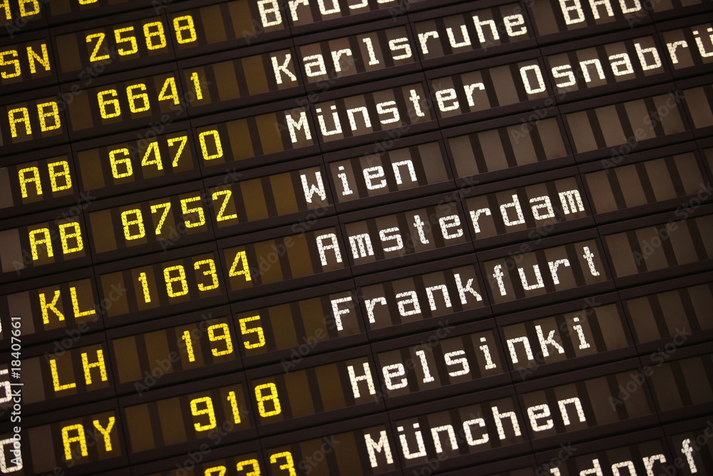 Fototapeta premium Flughafen