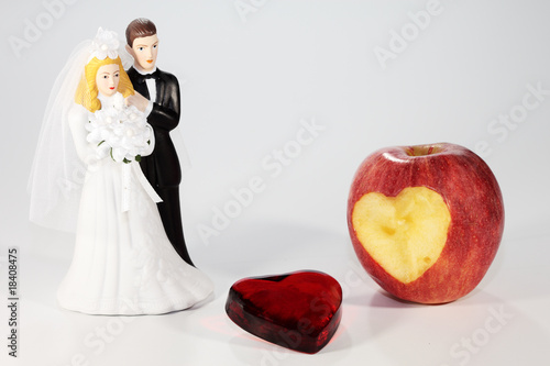 couple et pomme d'adam photo