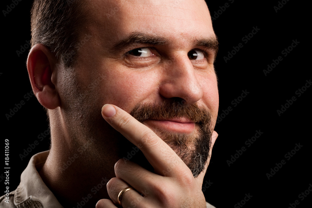 Fototapeta premium Pensive businessman