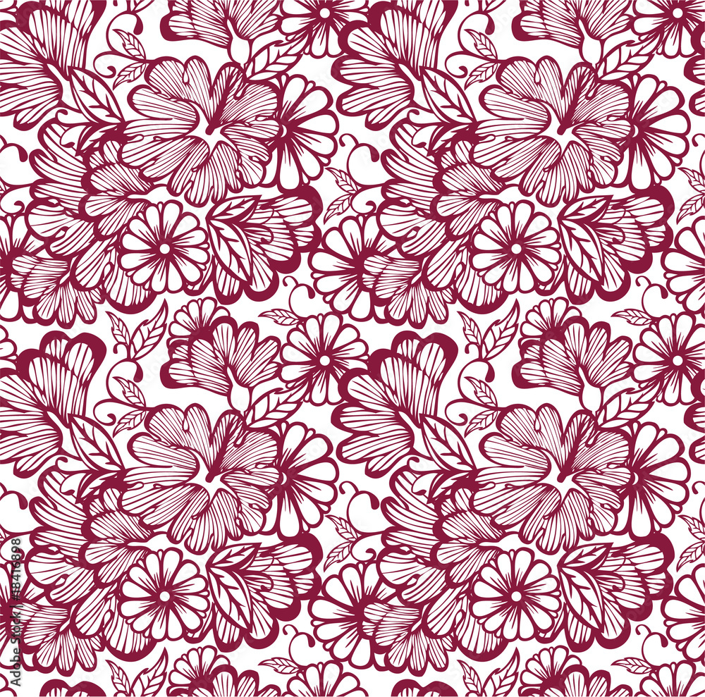Floral pattern Floral pattern