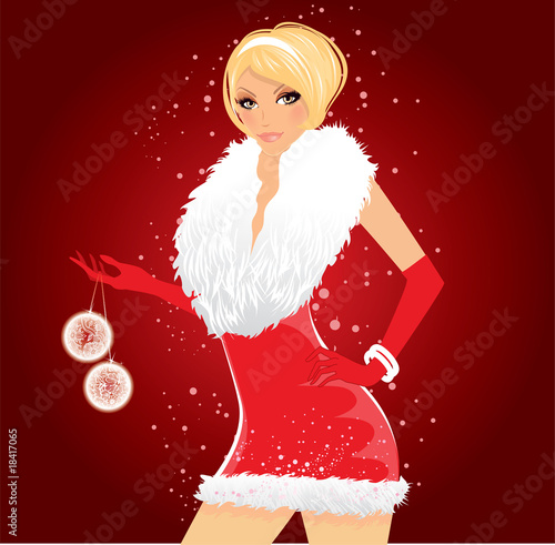 Christmas girl