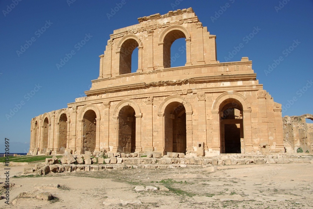 Theatre romain, Libye