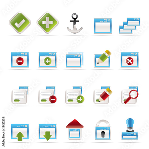 Application, Programming, Server and computer icons  1