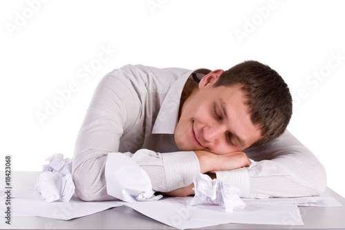 sleeping manager