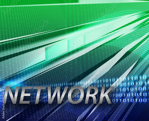 Internet information network background