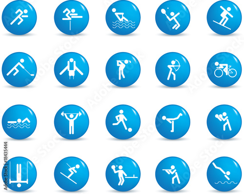 sport icon set