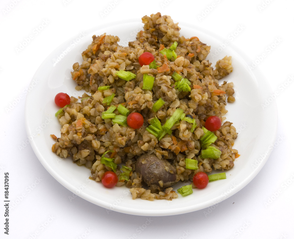 Boiled buckwheat Boiled buckwheat