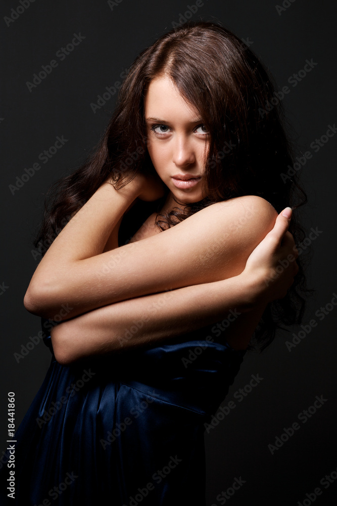 Portrait of attractive model Portrait of attractive model
