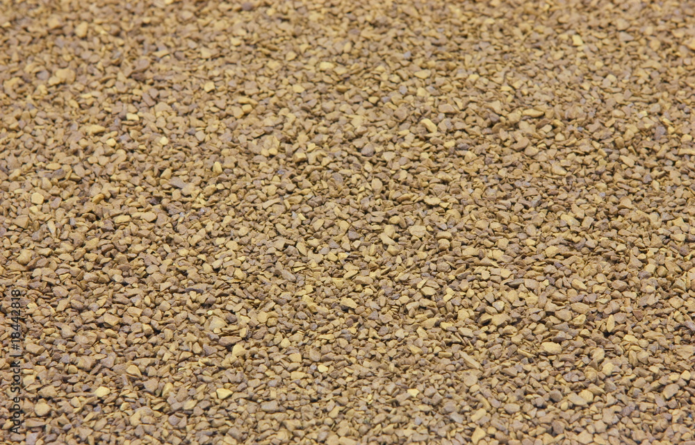 Ground coffee in close-up Ground coffee in close-up