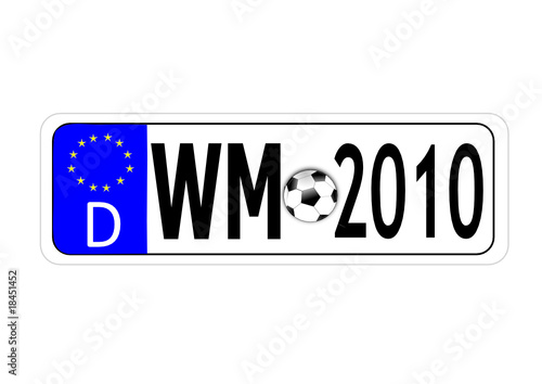 fussballweltmeisterschaft 2010 illustration