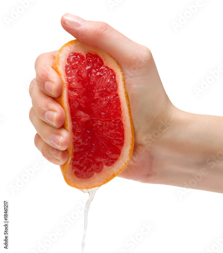 Squeeze of grapefruit