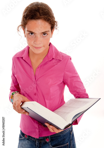 Studious kid