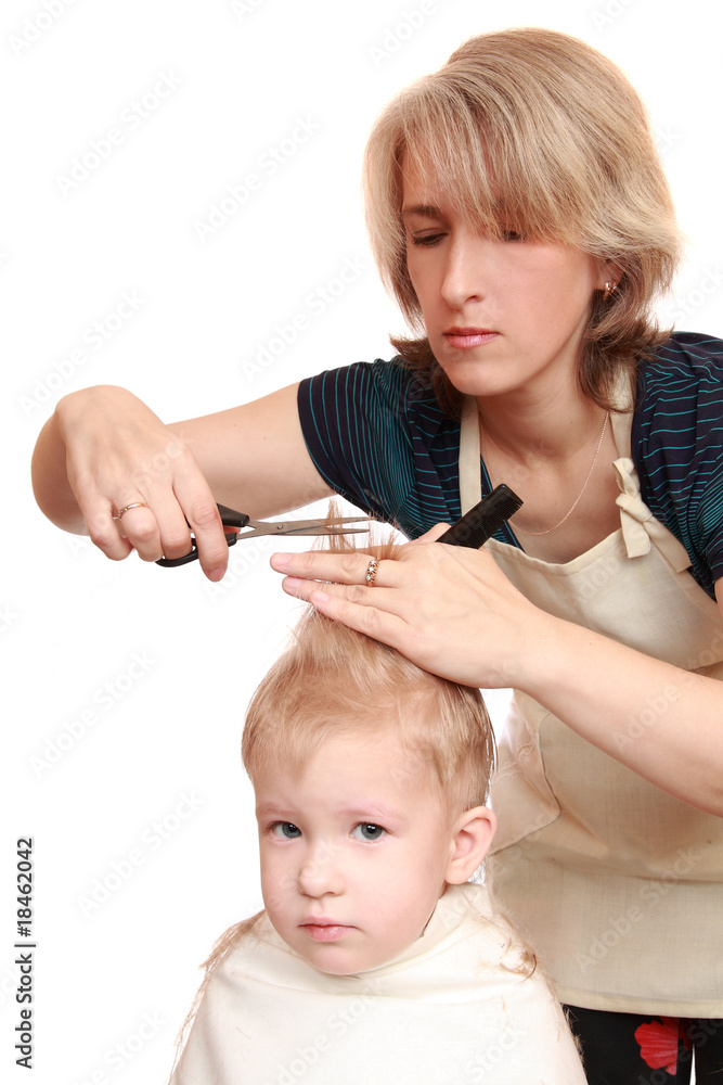 Mom trim child