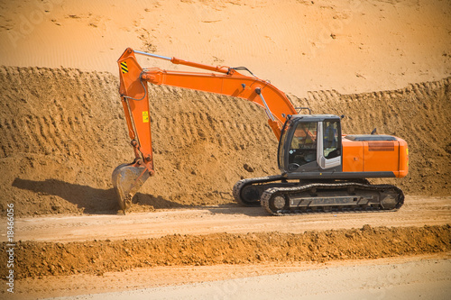 Fényképezés power shovel