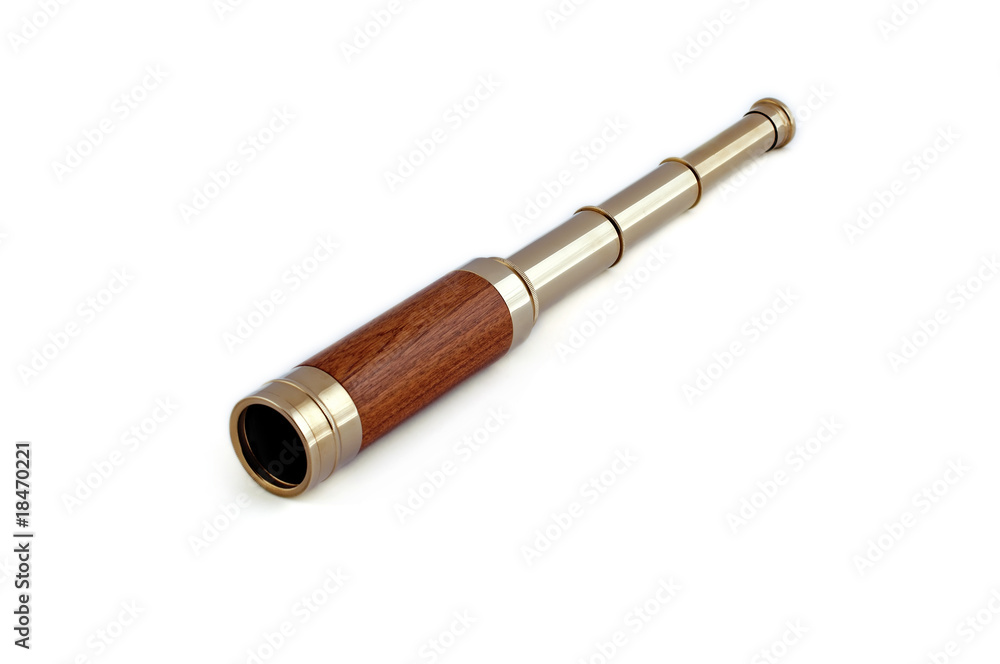 Fototapeta premium retro spyglass