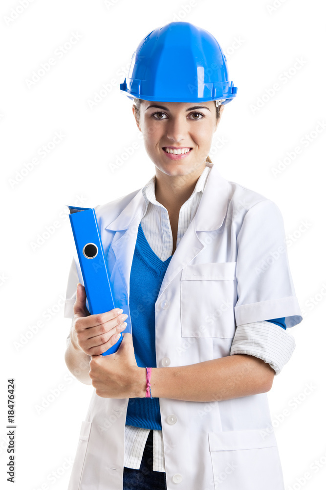 Female technician