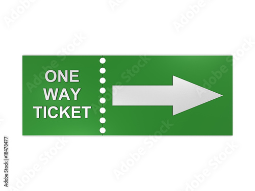 One way ticket
