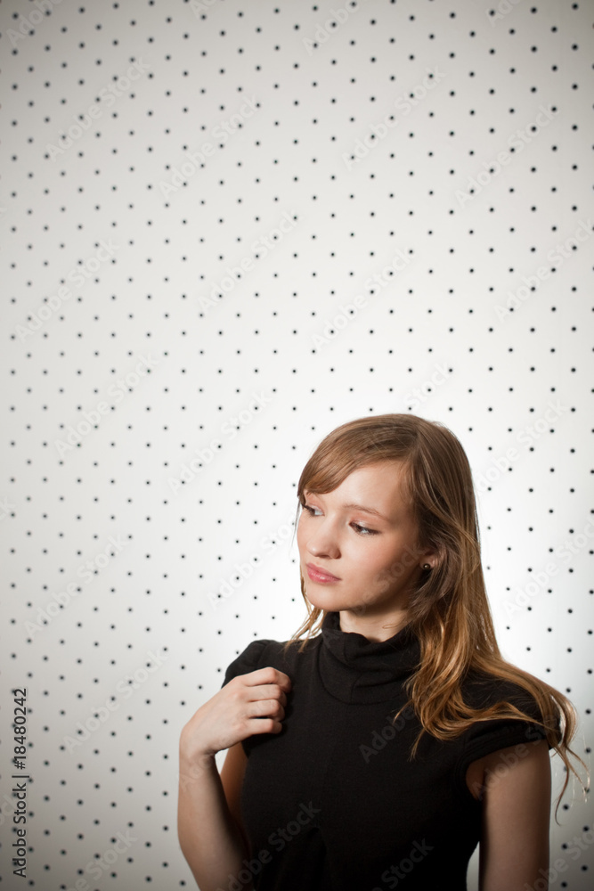Fototapeta premium portrait of a beautiful woman