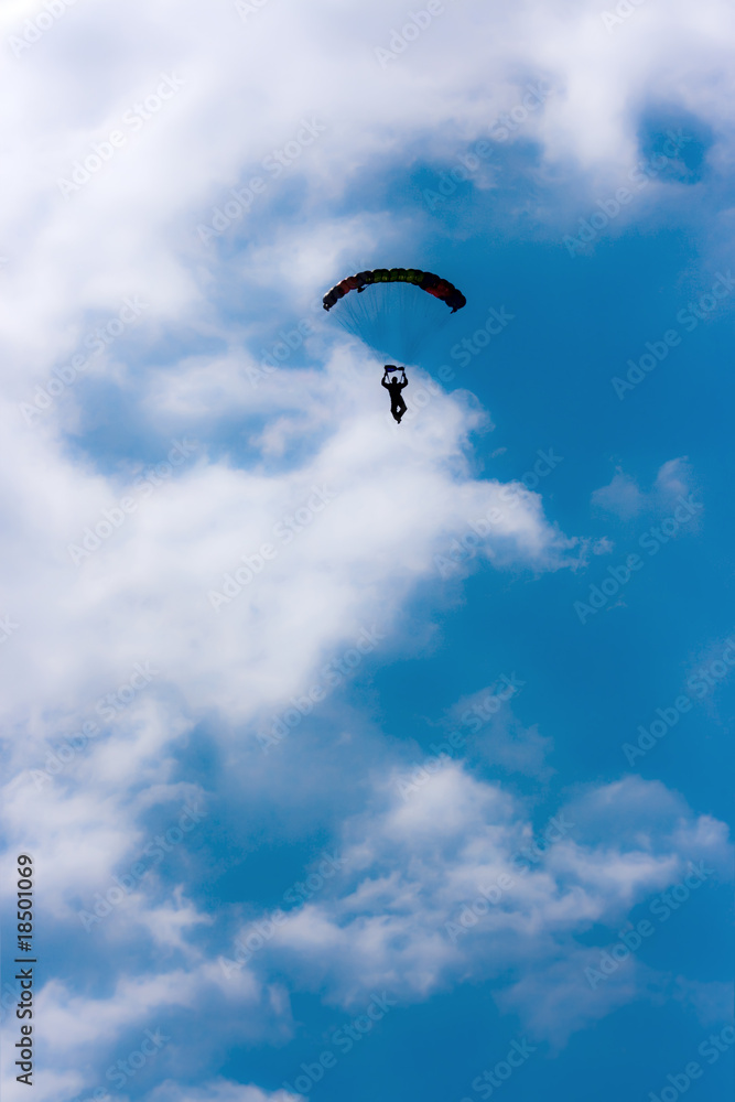parachute in the sky parachute in the sky