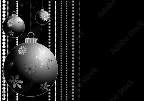 noël en noir et blanc