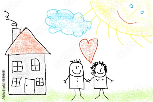 young couple in love