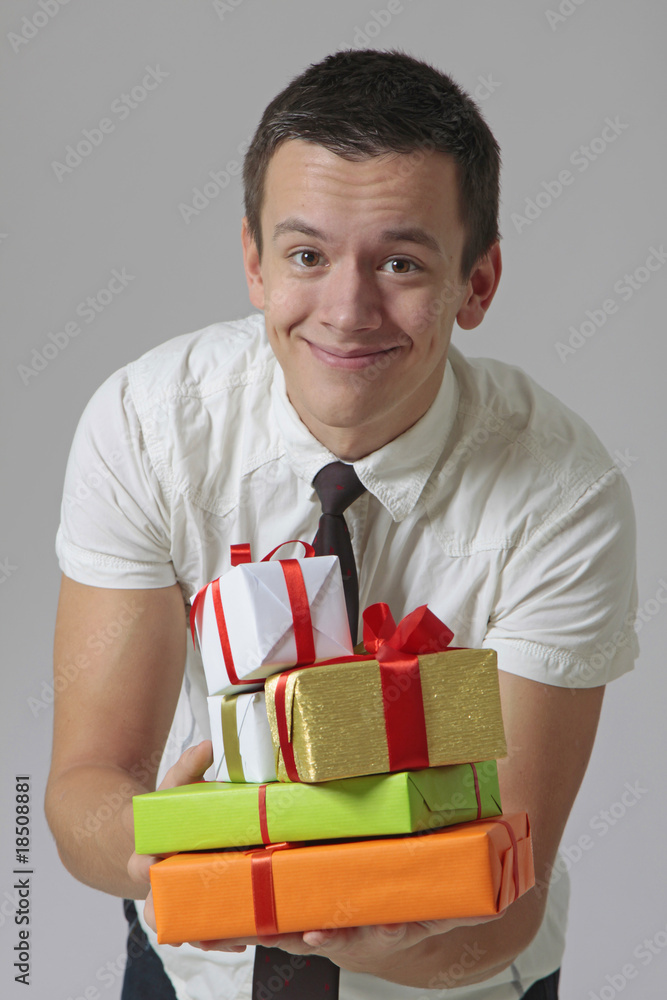 boy with gifts boy with gifts