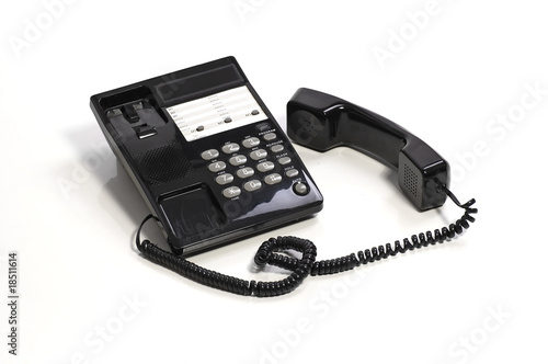 Black Office Telephone