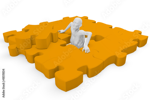 Canvastavla Puzzle