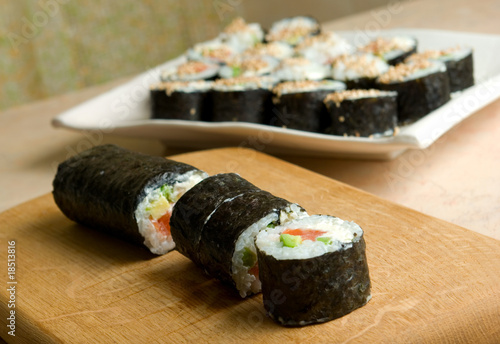 Sushi sections