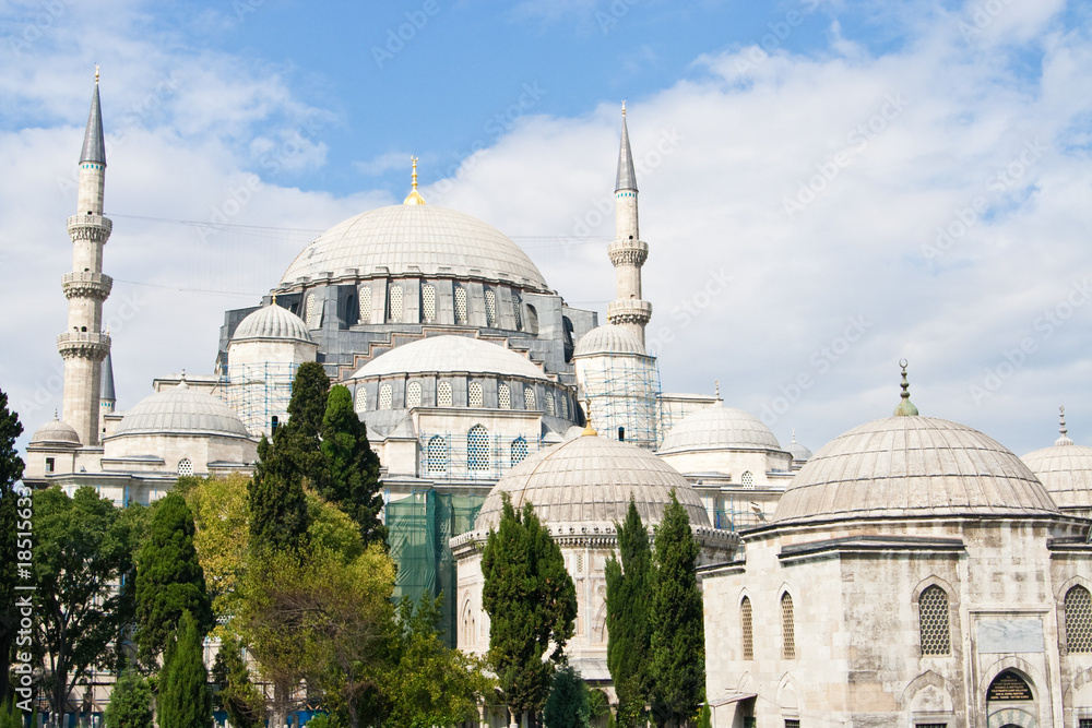 Obraz premium Süleymaniye Moschee, Süleymaniye Mosque, Süleymaniye Camii, Ista