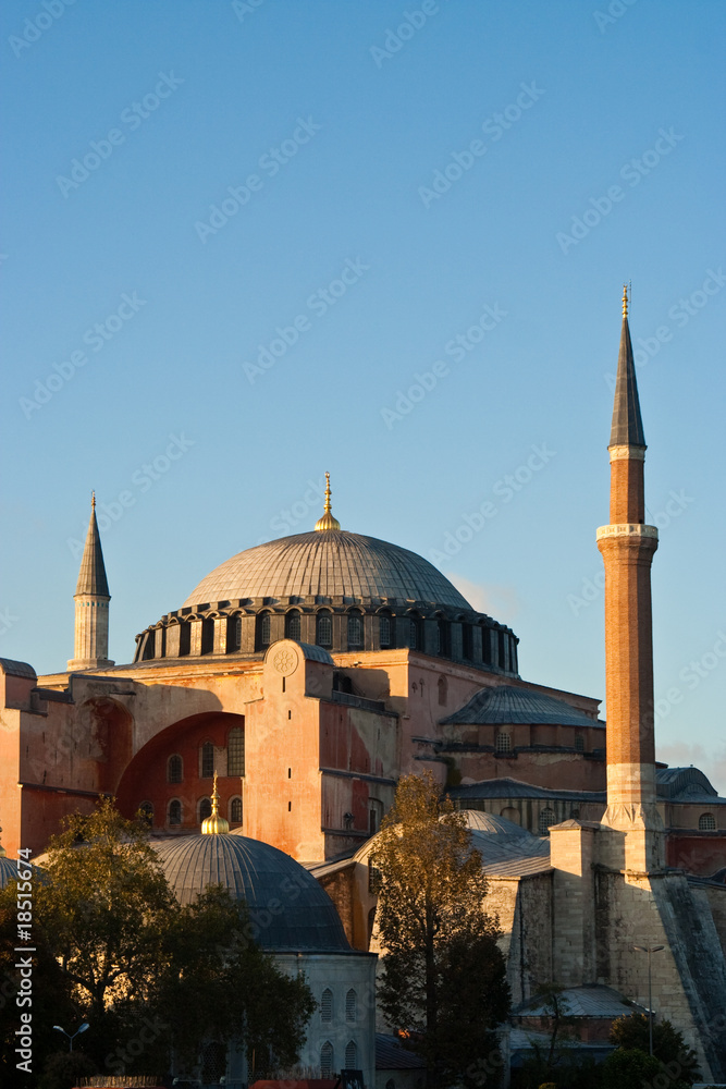 Naklejka premium Hagia Sophia w Stambule