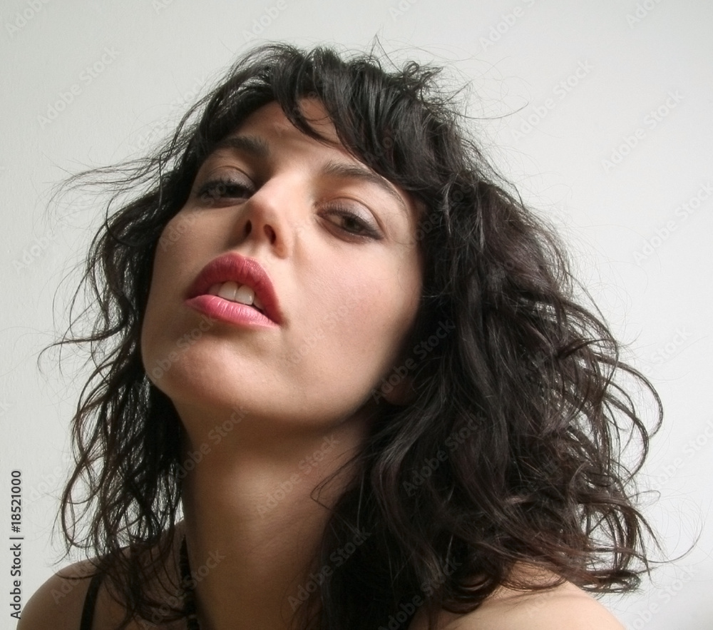 young woman portrait young woman portrait