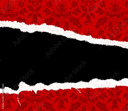 Torn Christmas Paper