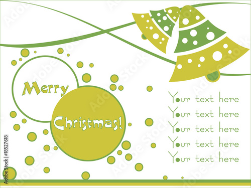 background with dots and bell