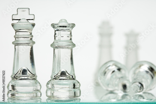 Soldiers fall before the royal chess