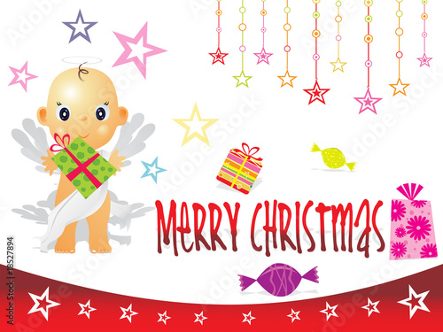 background with hanging star