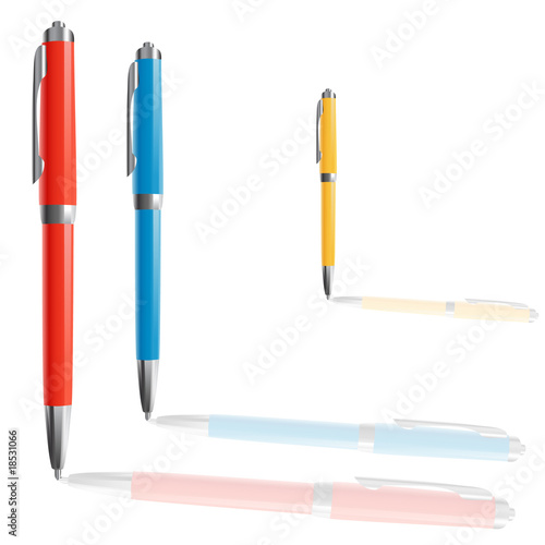 colored pens
