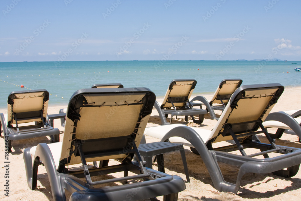 Beach on a sunny day. Thailand.