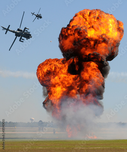 Helicopter attack