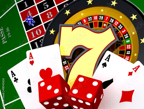 Roulette 3D Background