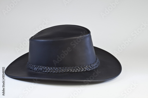 Wallpaper Mural Black Leather Outback Style  Hat Torontodigital.ca