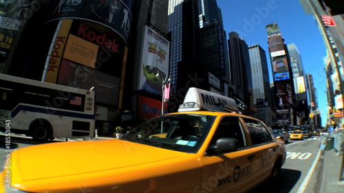 Times Square with Fish-Eye